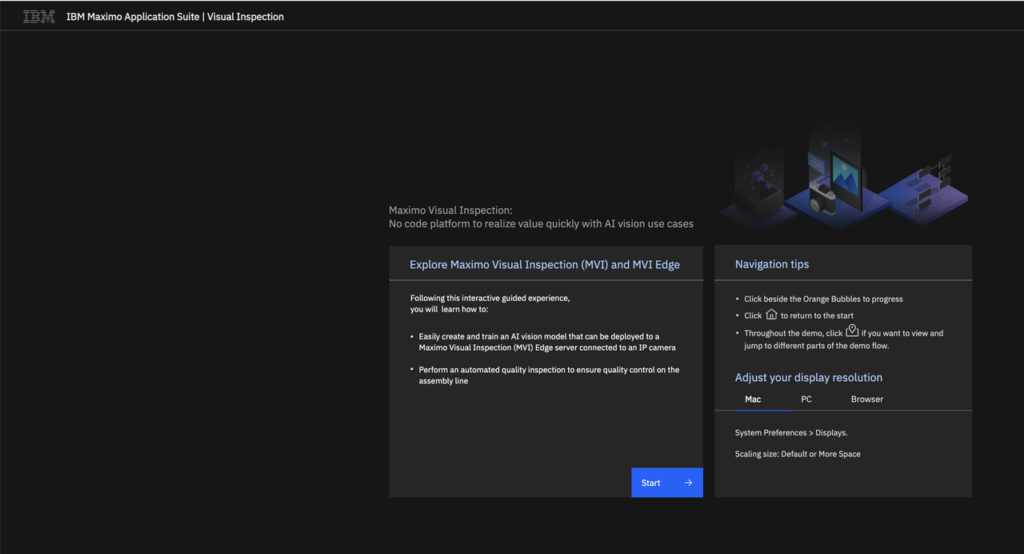 IBM Maximo Visual Inspection demo